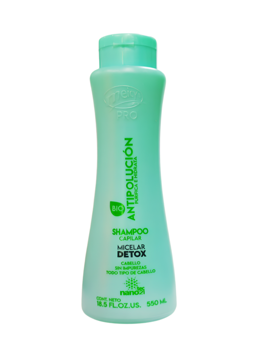SHAMPO ANTIPOLUCION DETOX X 550 ML MEICY