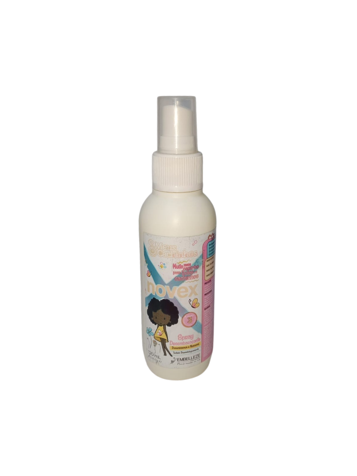 SPRAY DESENREDANTE MEUS RIZOS NIÑA X 120 ML MVH NOVEX