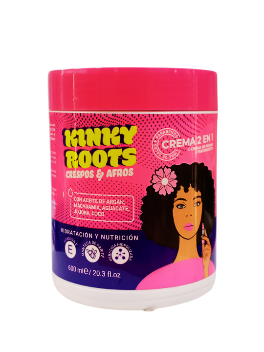 TTO KINKY ROOTS CRESPOS Y AFROS ADULTO 2 EN 1 X 600 INTERBRANS