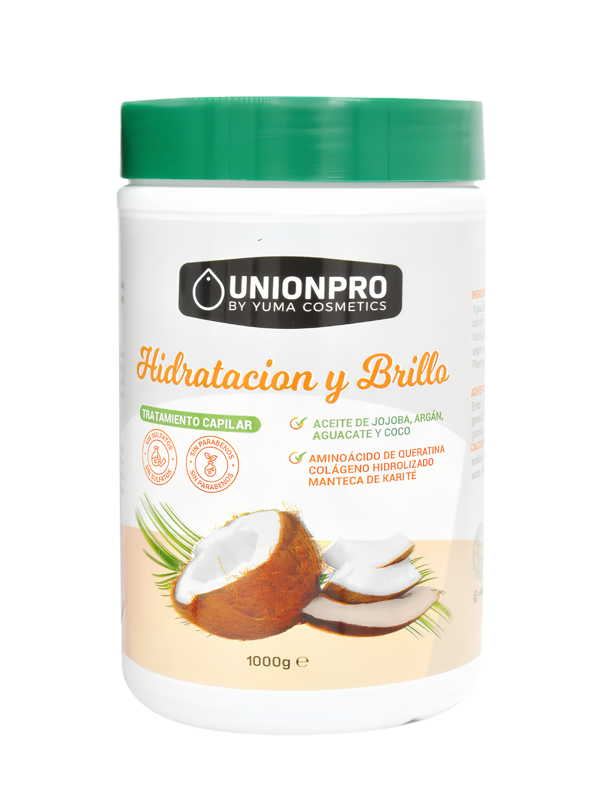 TTO COCO HIDRATACION Y BRILLO X 1000 ML UNION PRO
