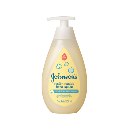 BAÑO LIQUIDO RECIEN NACIDO X 200 JOHNSON NVO