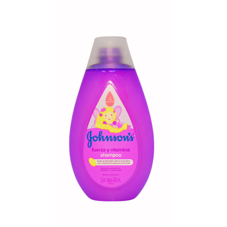 SHAMPO FUERZA Y VITAMINA X 400 ML JOHNSON NVO