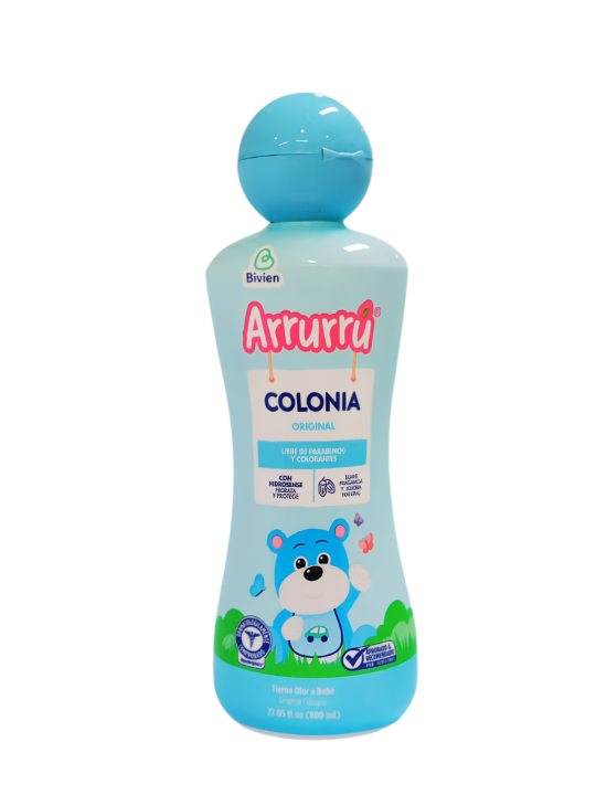 COLONIA ARRURRU AZUL X 800 ML