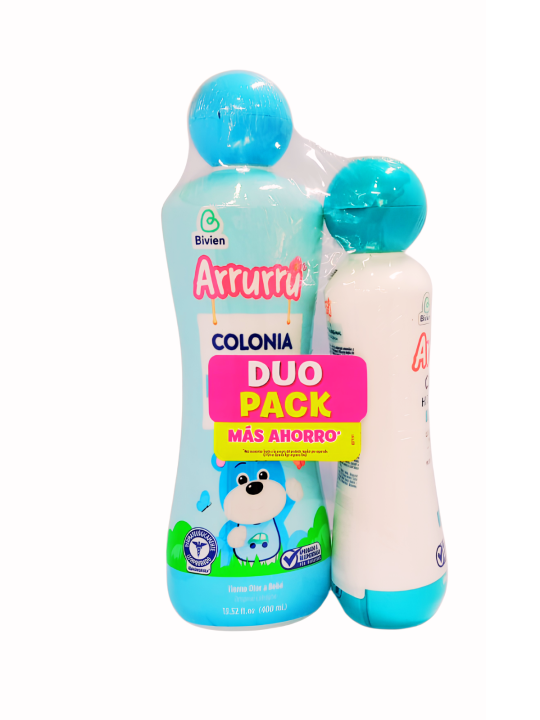 COLONIA ORIGINAL AZUL X 400 ML + CREMA X 220 ARRURRU