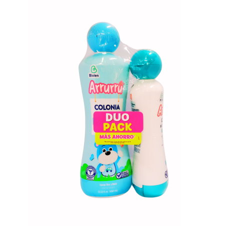 COLONIA ORIGINAL AZUL X 400 ML + CREMA X 220 ARRURRU