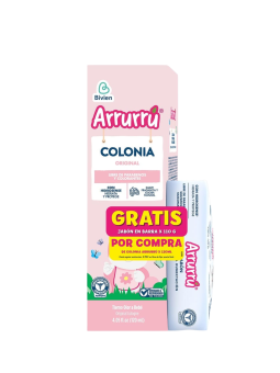 COLONIA ORIGINAL ROSADA X 120 + JABON ARRURRU