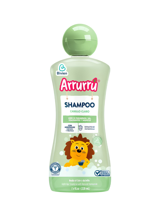 SHAMPO MANZANILLA X 220 ML ARRURRU