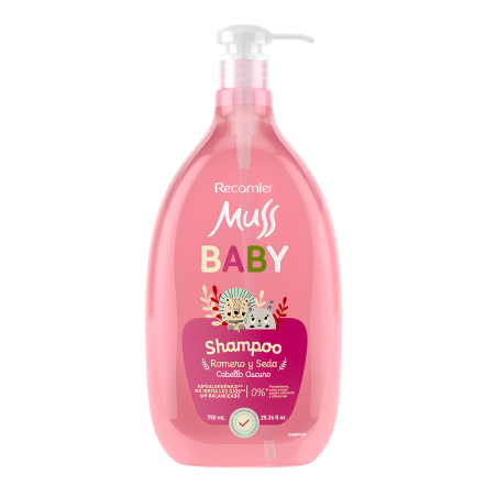 SHAMPO MUSS BABY ROMERO X 750 ML RECAMIER