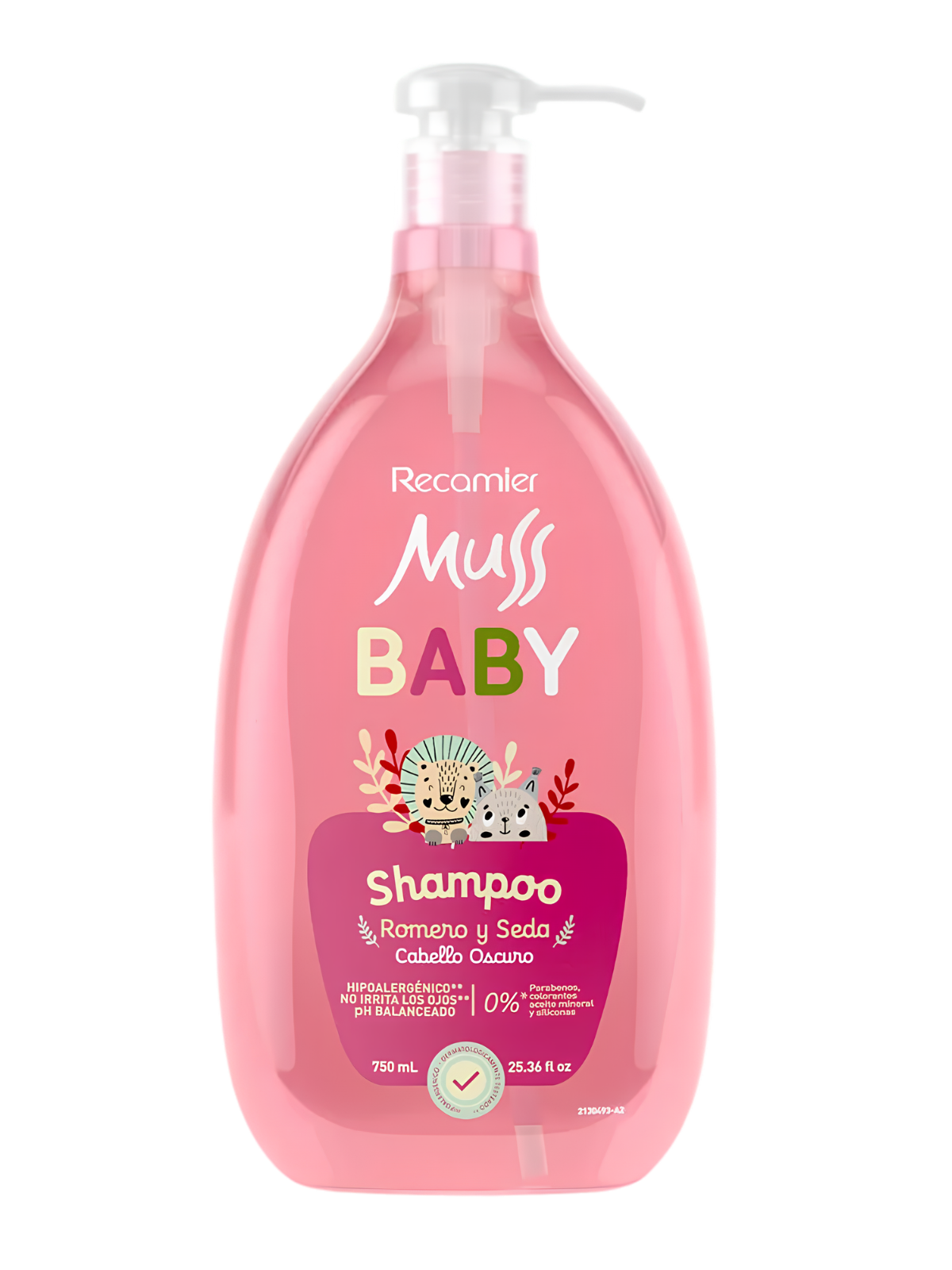 SHAMPO MUSS BABY ROMERO X 750 ML RECAMIER