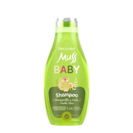 SHAMPO MUSS BABY MANZANILLA X 400 ML RECAMIER