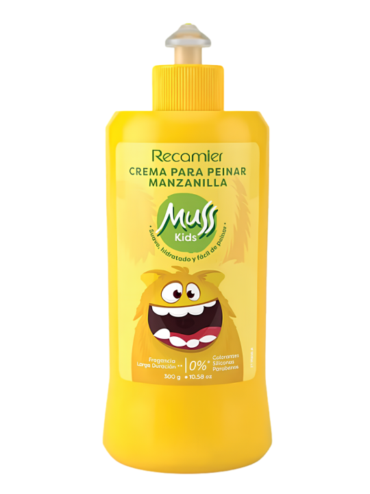 CREMA PEINAR MUSS KIDS MANZANILLA X 300 ML RECAMIER