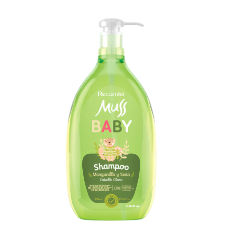 SHAMPO MUSS BABY MANZANILLA X 750 ML RECAMIER