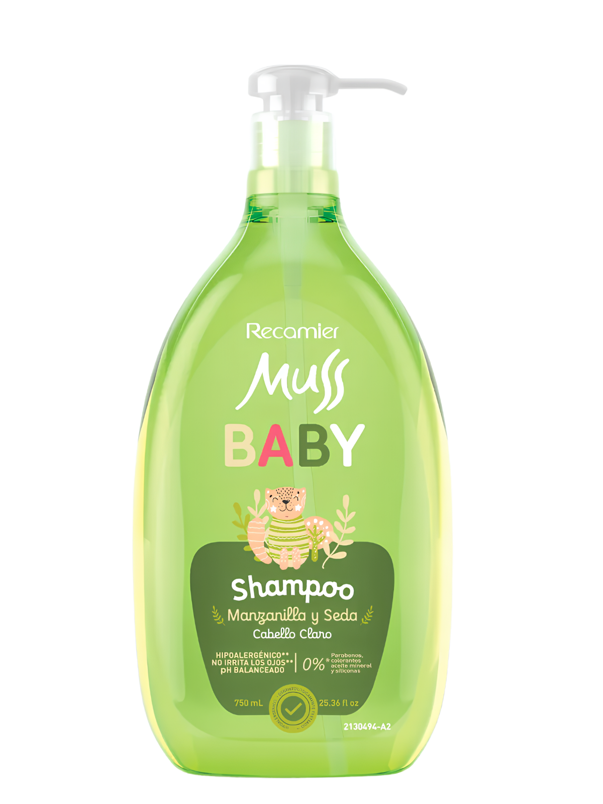 SHAMPO MUSS BABY MANZANILLA X 750 ML RECAMIER