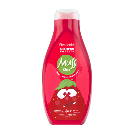 SHAMPO MUSS KIDS FRESITA X 400 ML RECAMIER
