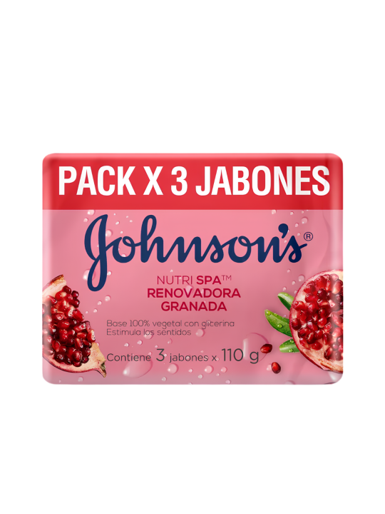 JABON RENOVADORA GRANADA ADULTO X 3 JHONSON
