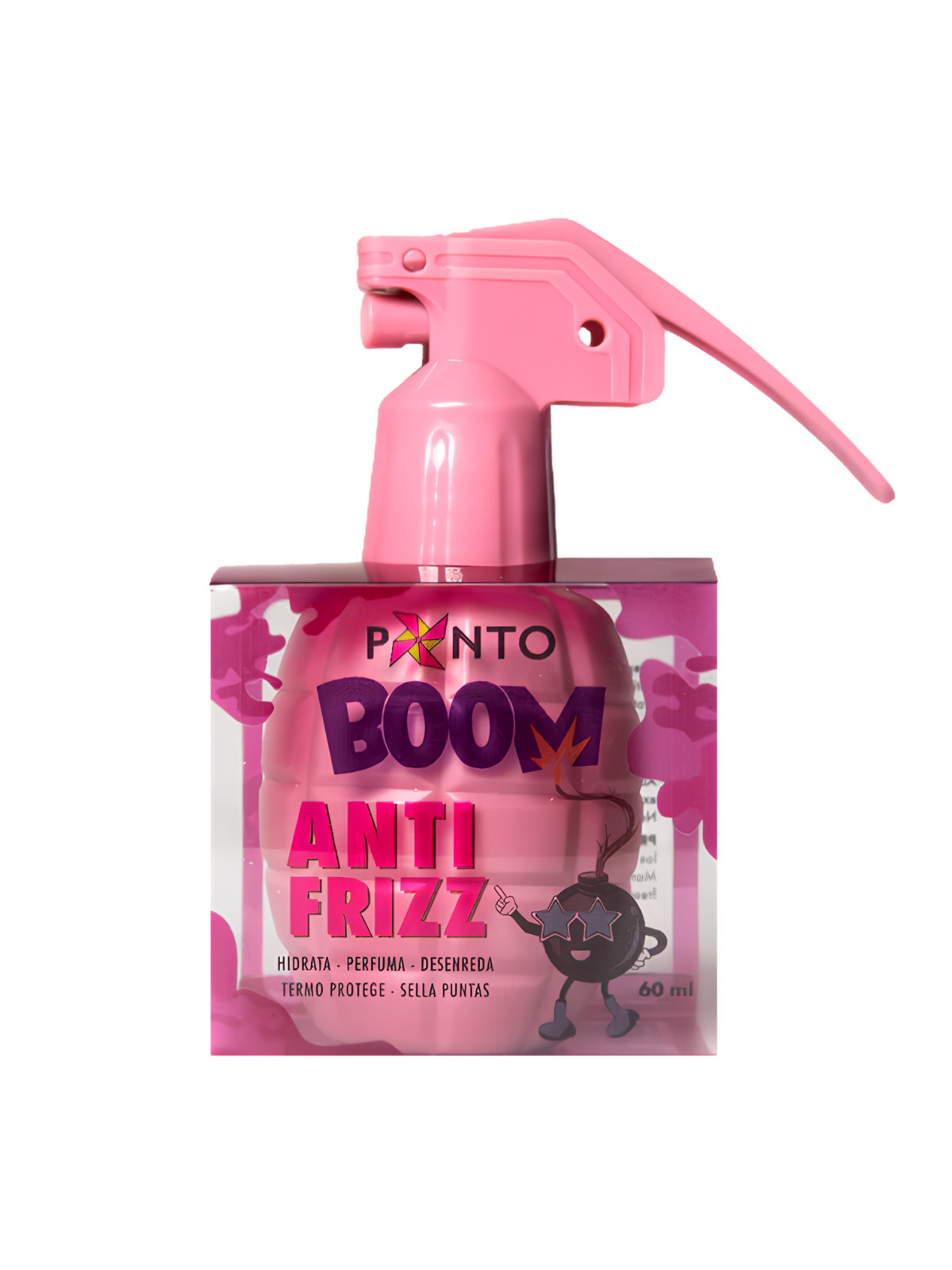 BOMBA ANTI FRIZ BOOM X 60 ML PONTO