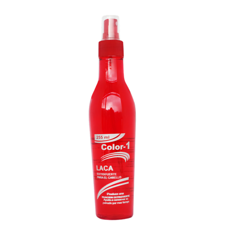 LACA EXTRAFUERTE ROJA  X 255 ML COLOR 1