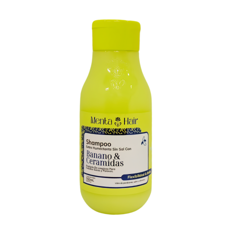 SHAMPO BANANO Y CERAMIDAS X 550 MENTA