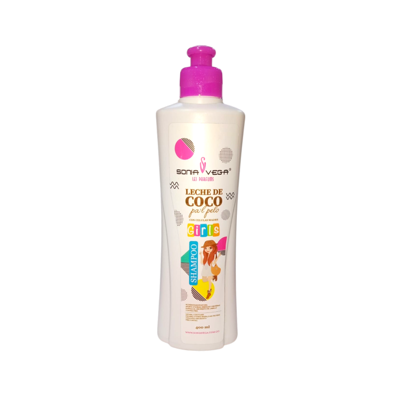 SHAMPO LECHE DE COCO GIRLS X 400 ML SONIA VEGA