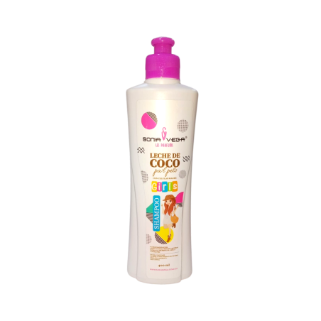 SHAMPO LECHE DE COCO GIRLS X 400 ML SONIA VEGA