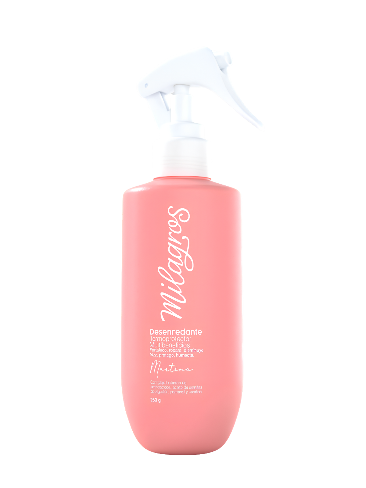 DESENREDANTE TERMOPROTECTOR MARTINA X 250 ML MILAGROS 30107