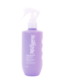 DESENREDANTE TERMOPROTECTOR MORADO X 250 ML MILAGROS 30092