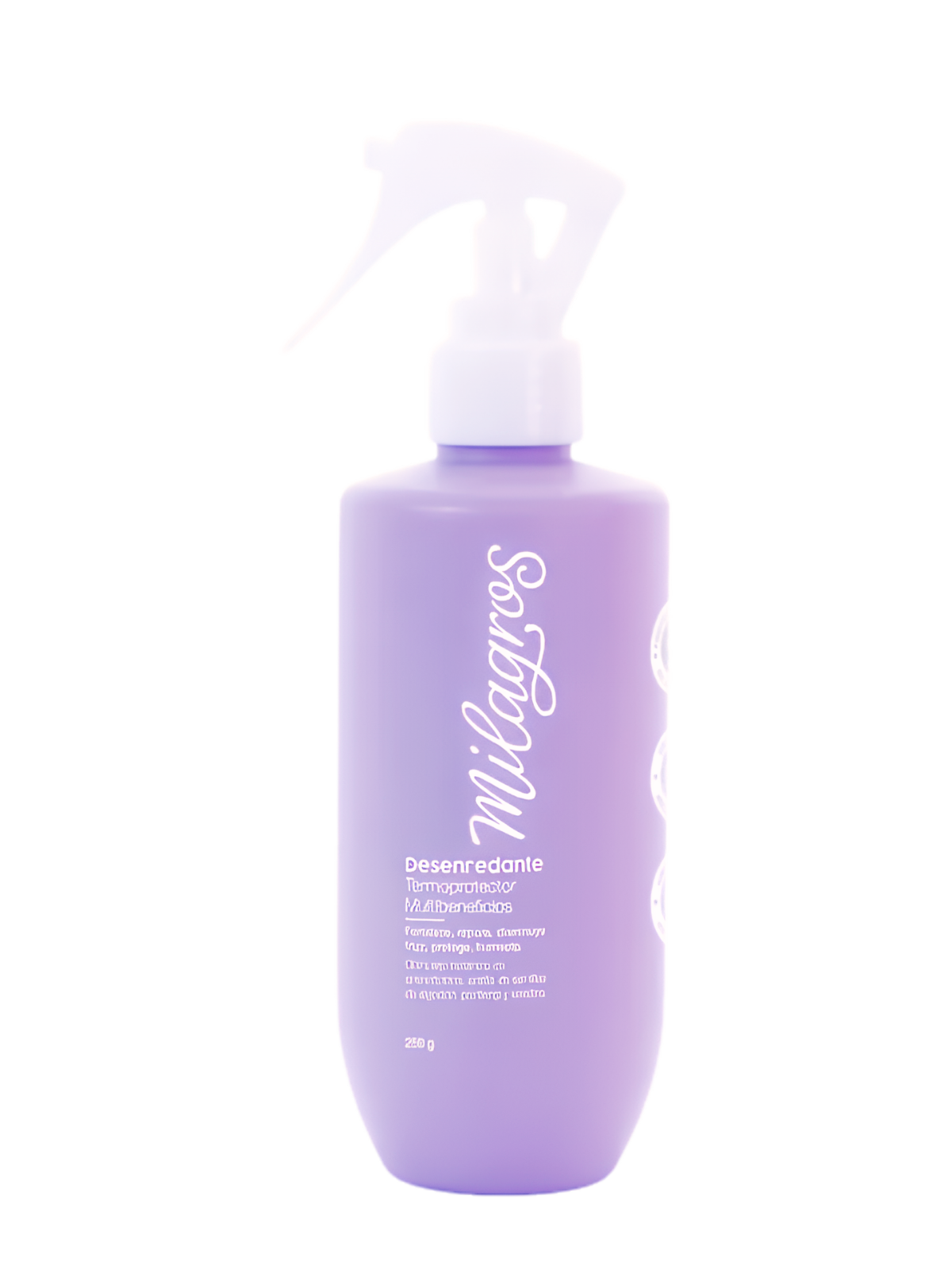 DESENREDANTE TERMOPROTECTOR MORADO X 250 ML MILAGROS 30092