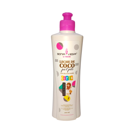 CREMA PARA PEINAR LECHE DE COCO GIRLS X 400 ML SONIA VEGA