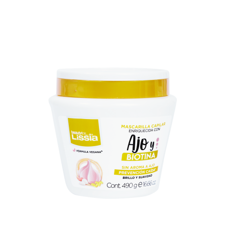 MASCARILLA AJO Y BIOTINA X 490 LISSIA