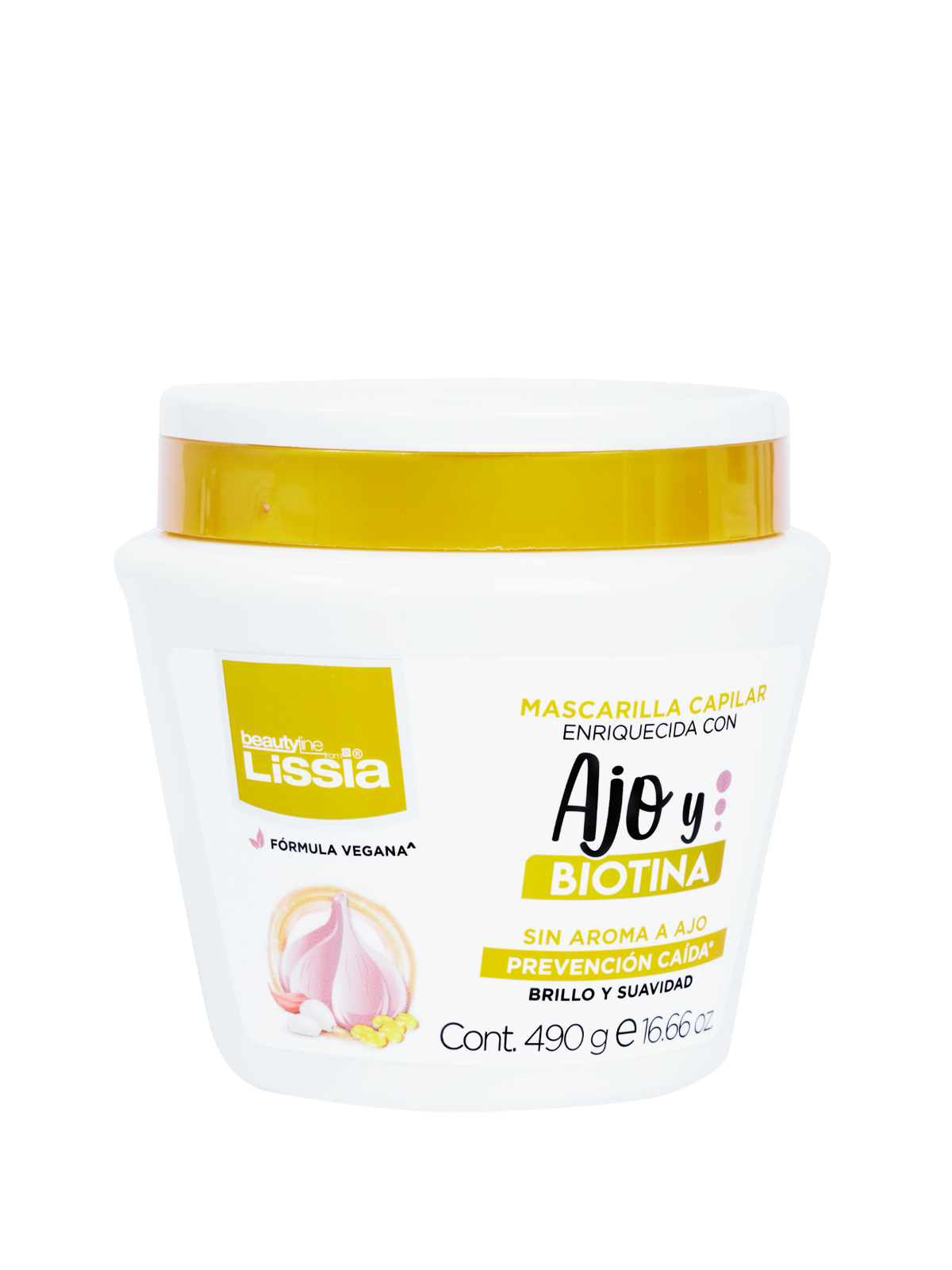 MASCARILLA AJO Y BIOTINA X 490 LISSIA