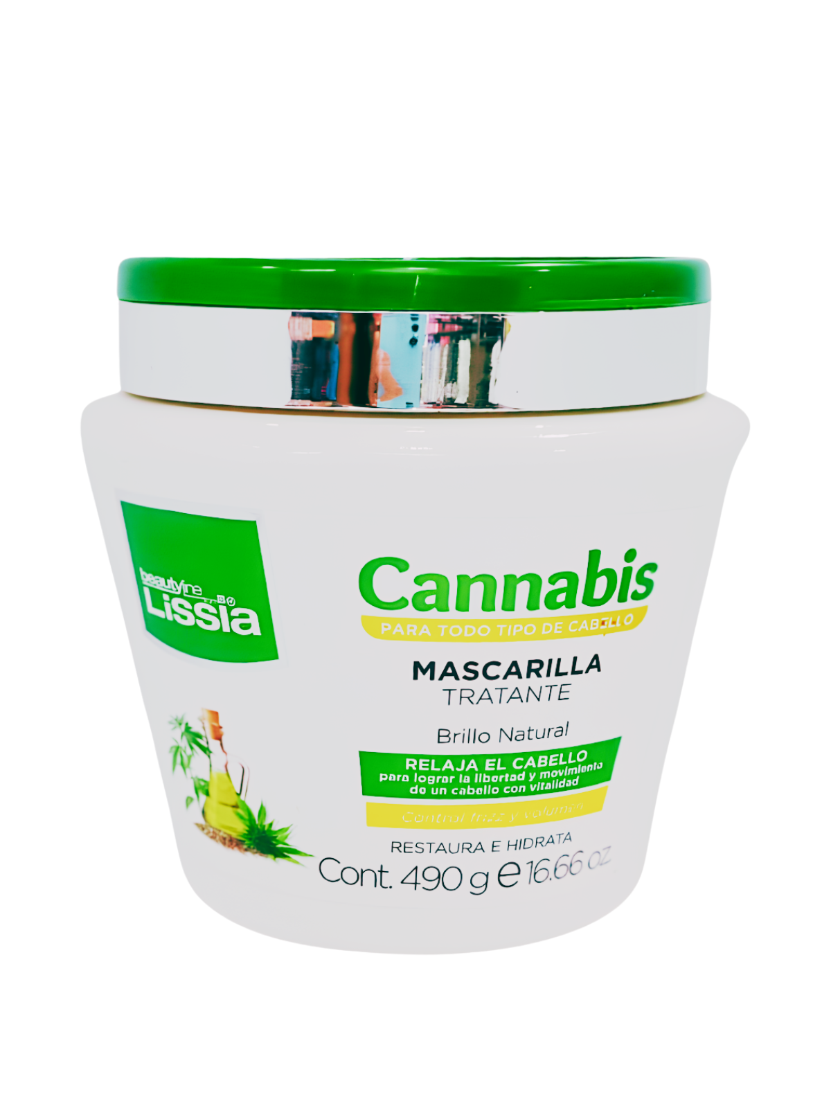 MASCARILLA CAPILAR CANNABIS X 490 LISSIA