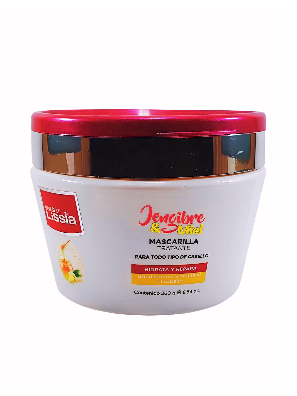 MASCARILLA JENGIBRE Y MIEL X 260 ML LISSIA