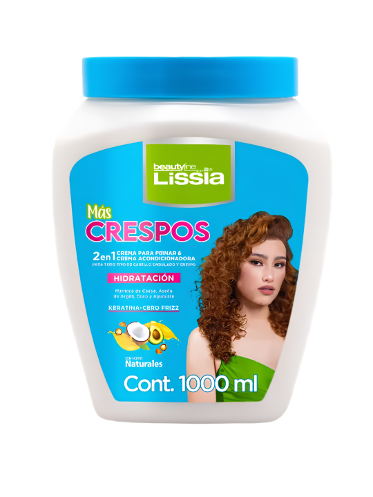 TTO MAS CRESPOS 2 EN 1 X 1000 ML LISSIA