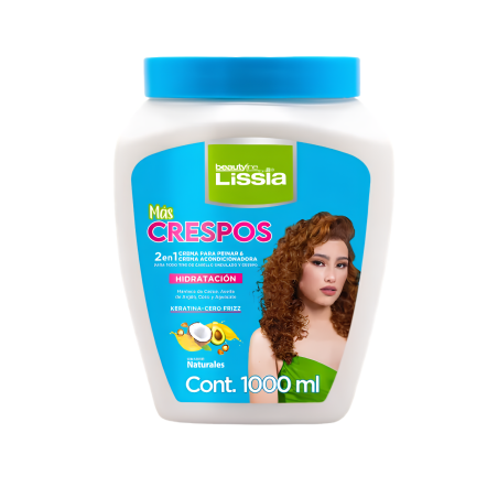 TTO MAS CRESPOS 2 EN 1 X 1000 ML LISSIA