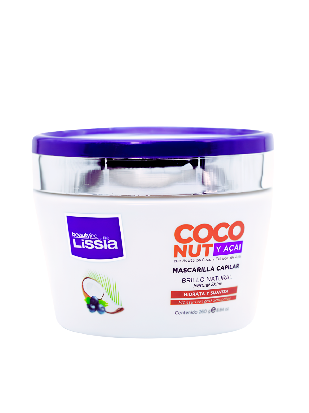 MASK CAPILAR COCO Y ACAI X 260 ML LISSIA