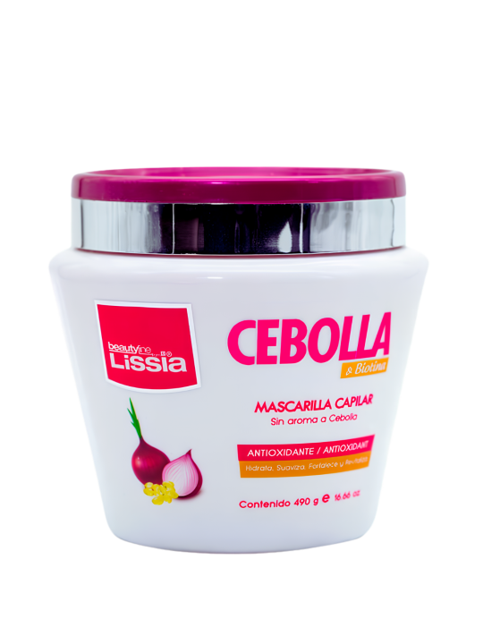 MASCARILLA CAPILAR CEBOLLA X 490 LISSIA