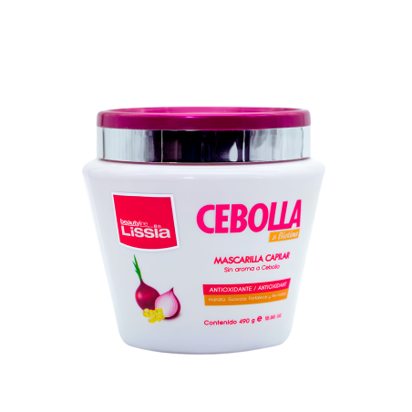 MASCARILLA CAPILAR CEBOLLA X 490 LISSIA