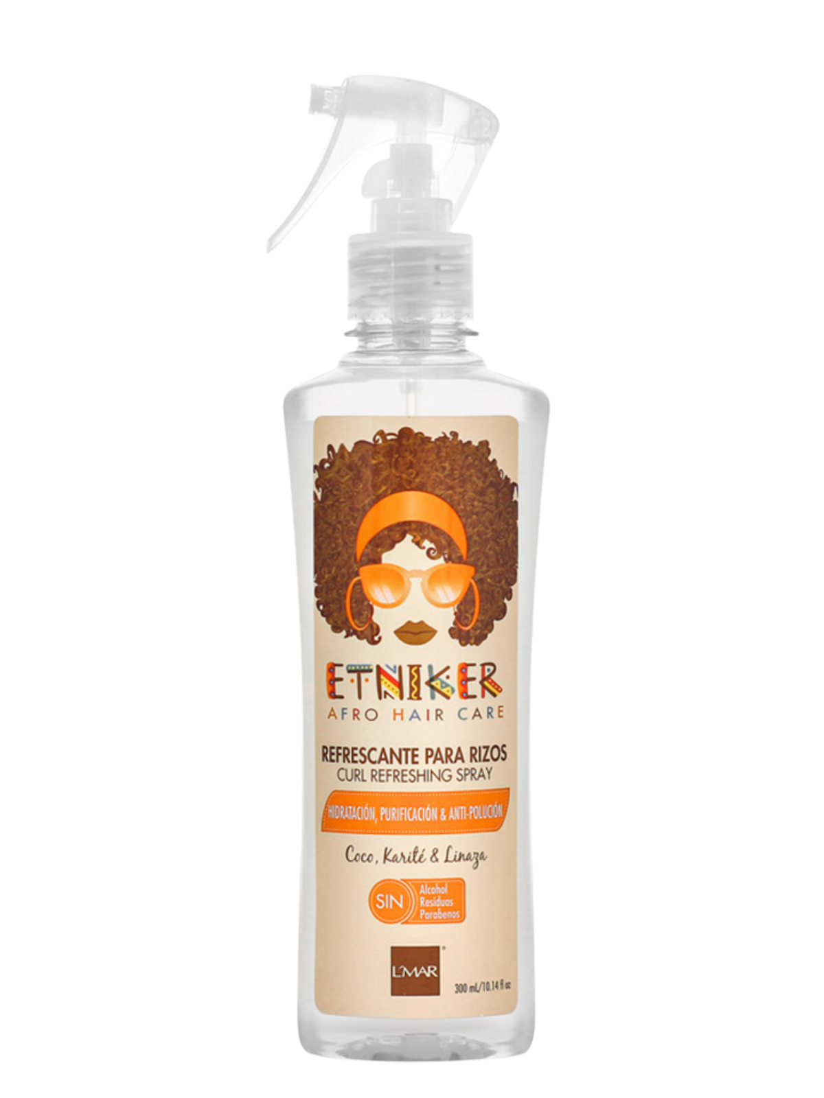REFRESCANTE PARA RIZOS AFRO ETNIKER X 300 ML L MAR