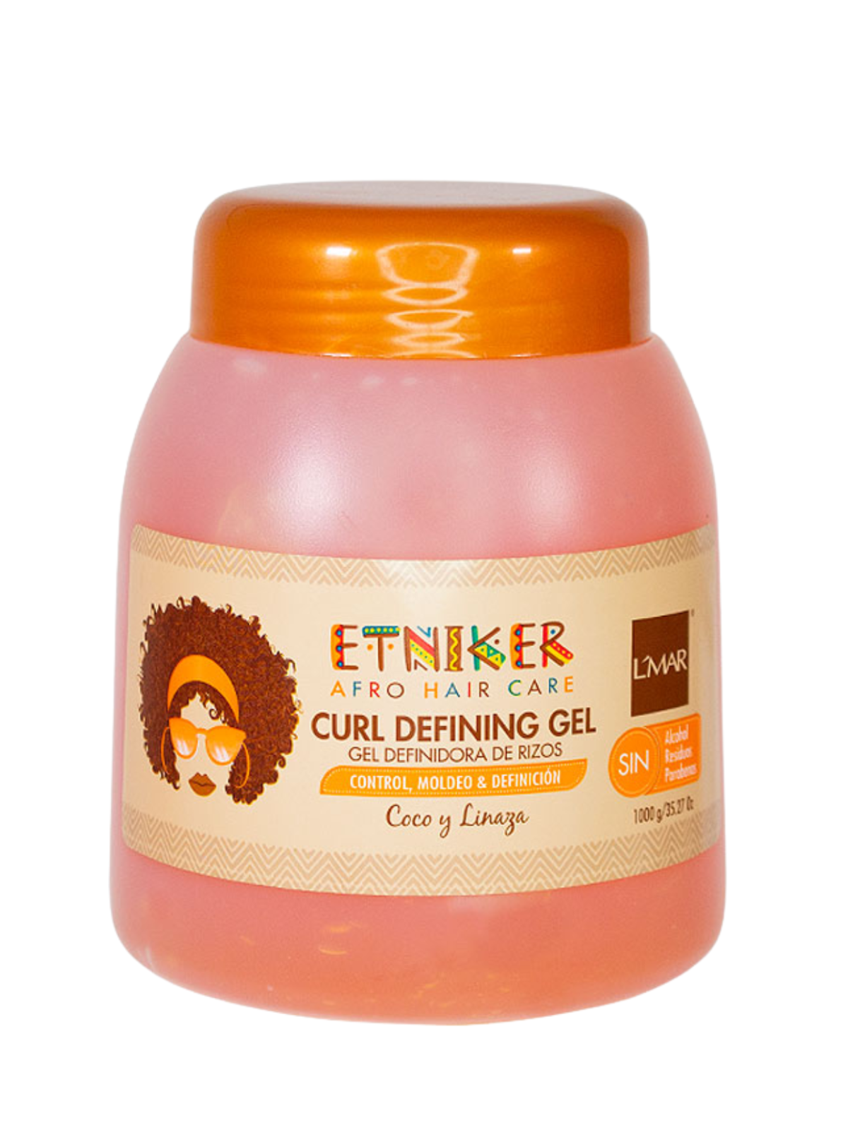 GEL PARA DEFINIR AFRO ETNIKER X 1000 GR L MAR