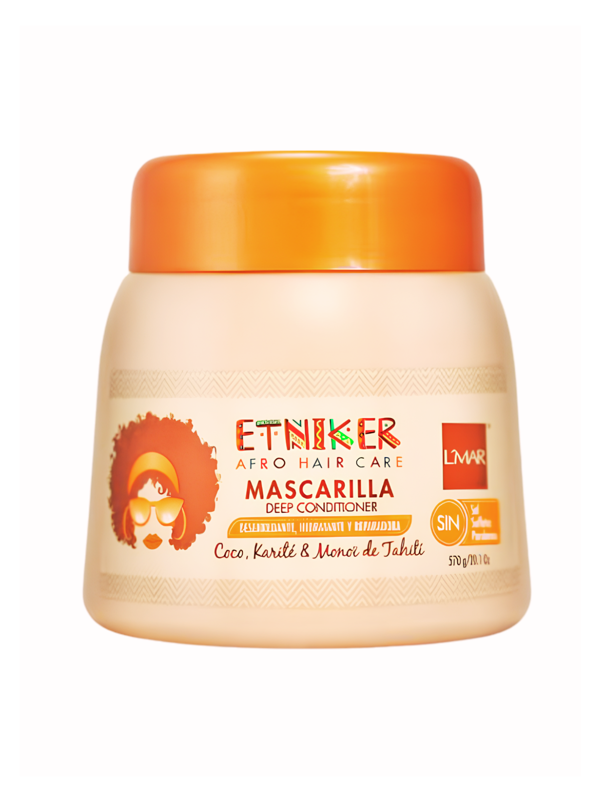 MASCARILLA AFRO ETNIKER X 570 ML L MAR