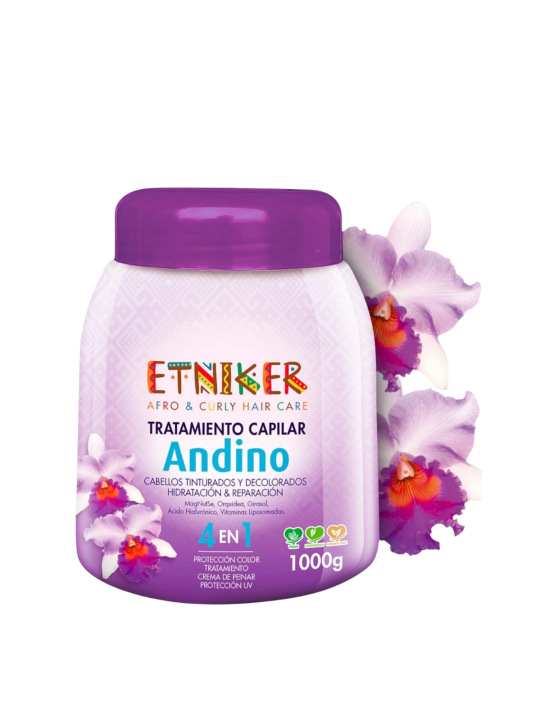 TTO AFRO ETNIKER 4 EN 1 ANDINO X 1000 ML L MAR