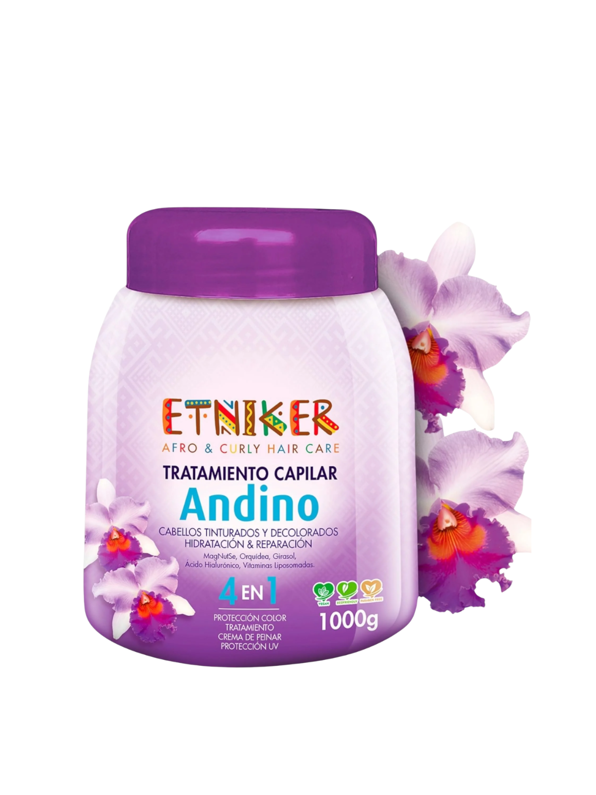 TTO AFRO ETNIKER 4 EN 1 ANDINO X 1000 ML L MAR