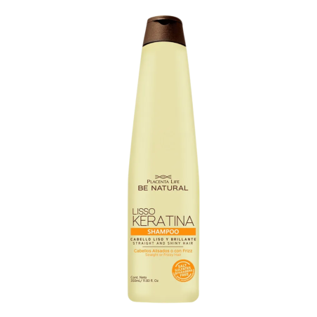 SHAMPO LISO KERATINA X 350 BE NATURAL