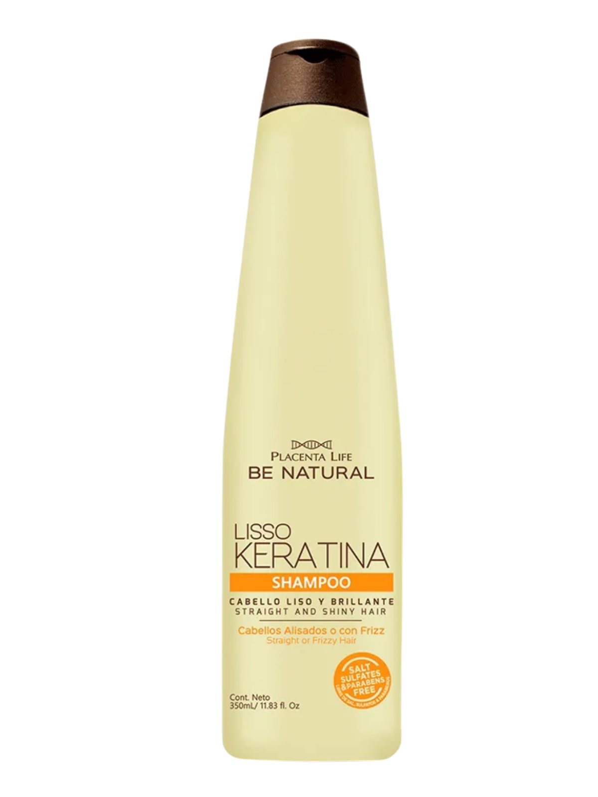 SHAMPO LISO KERATINA X 350 BE NATURAL