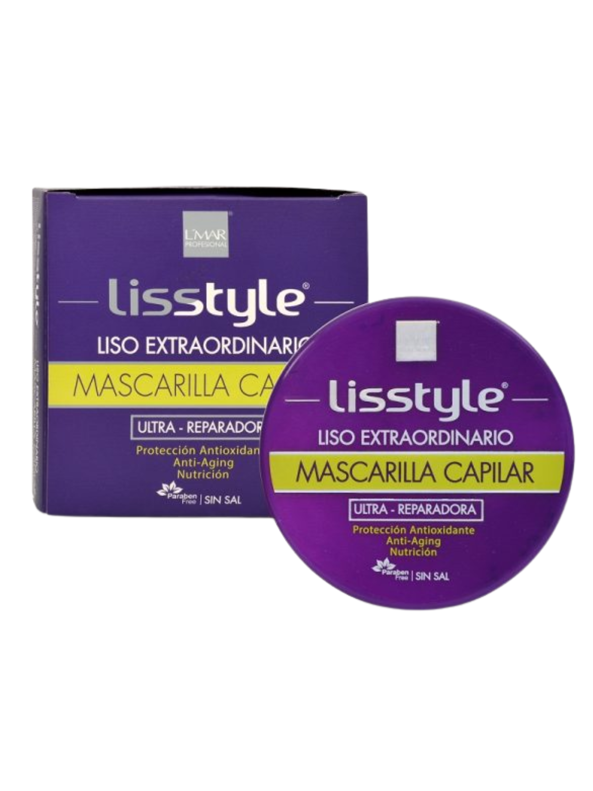 MASCARILLA LISSTYLE LISO EXTRAORDINARIO X 240 G L MAR