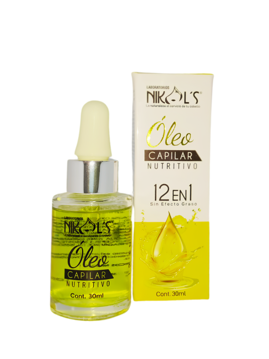 OLEO CAPILAR 12 EN 1 X 30 ML NIKOLS