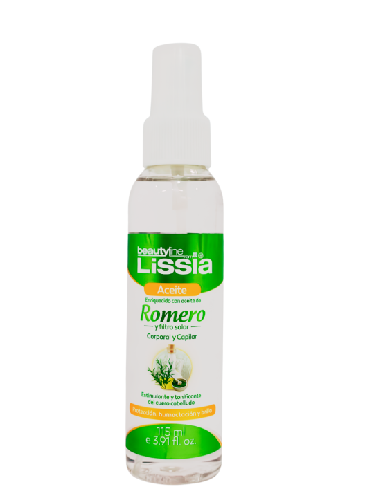 ACEITE CAPILAR Y CORPORAL ROMERO X 115 LISSIA