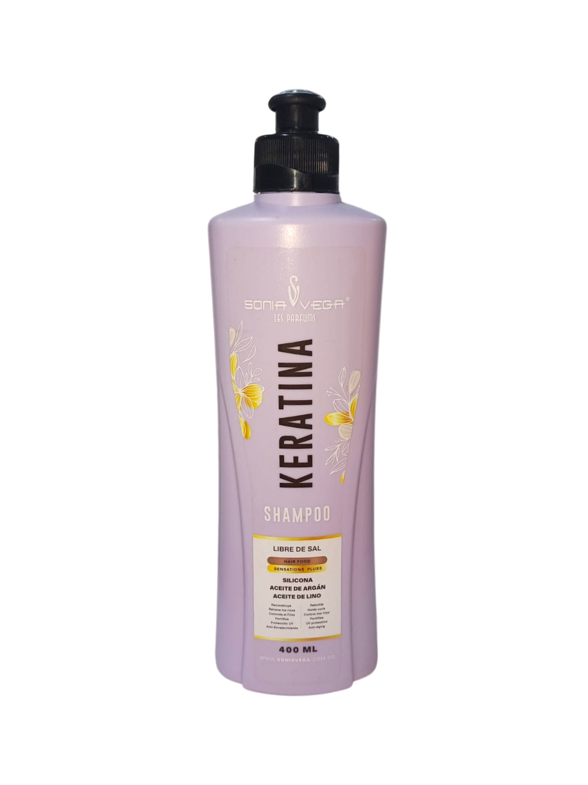 SHAMPO KERATINA X 350 ML SONIA VEGA