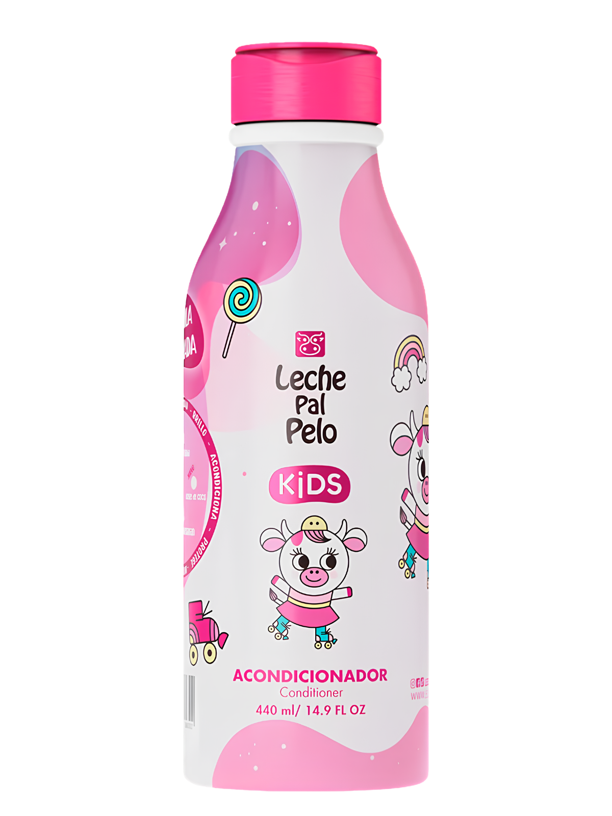 TTO ACOND CHOCOLATE NIÑA X 440 ML LECHE PAL PELO