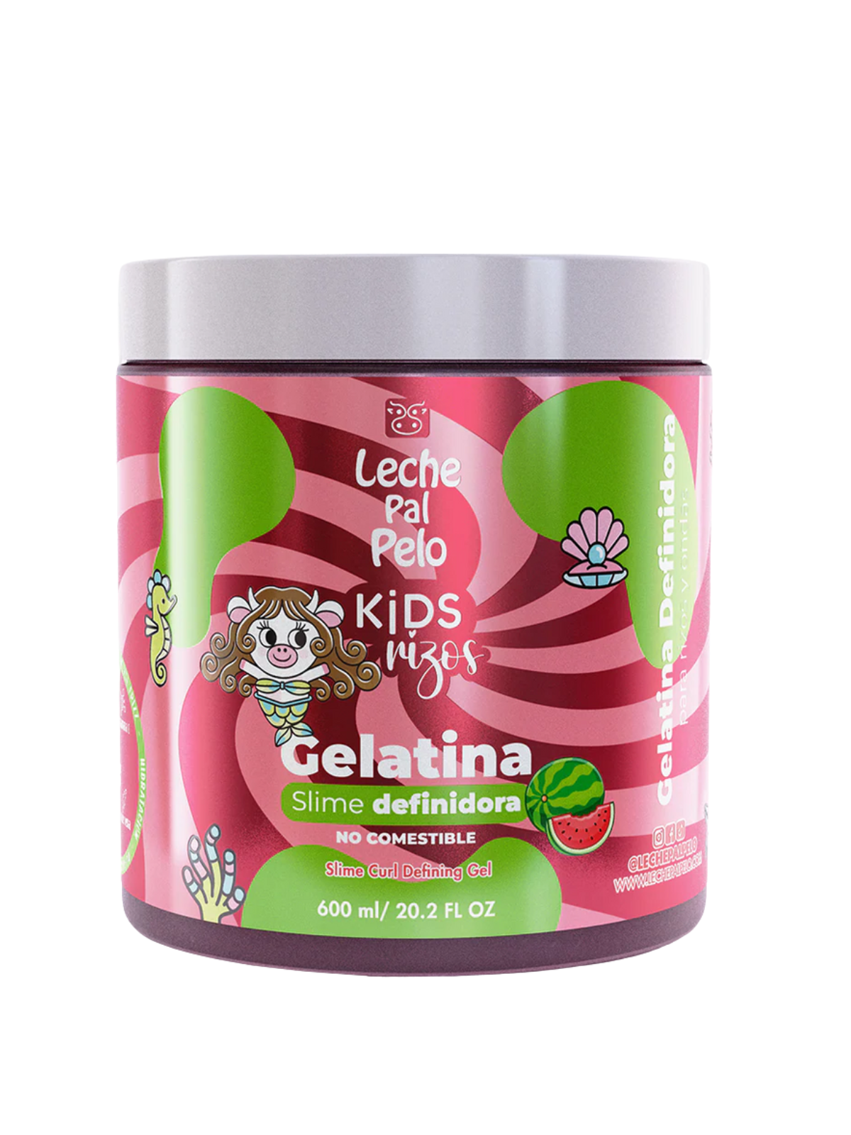 GELATINA SLIME DEFINIDORA RIZOS X 600 ML LECHE PAL PELO